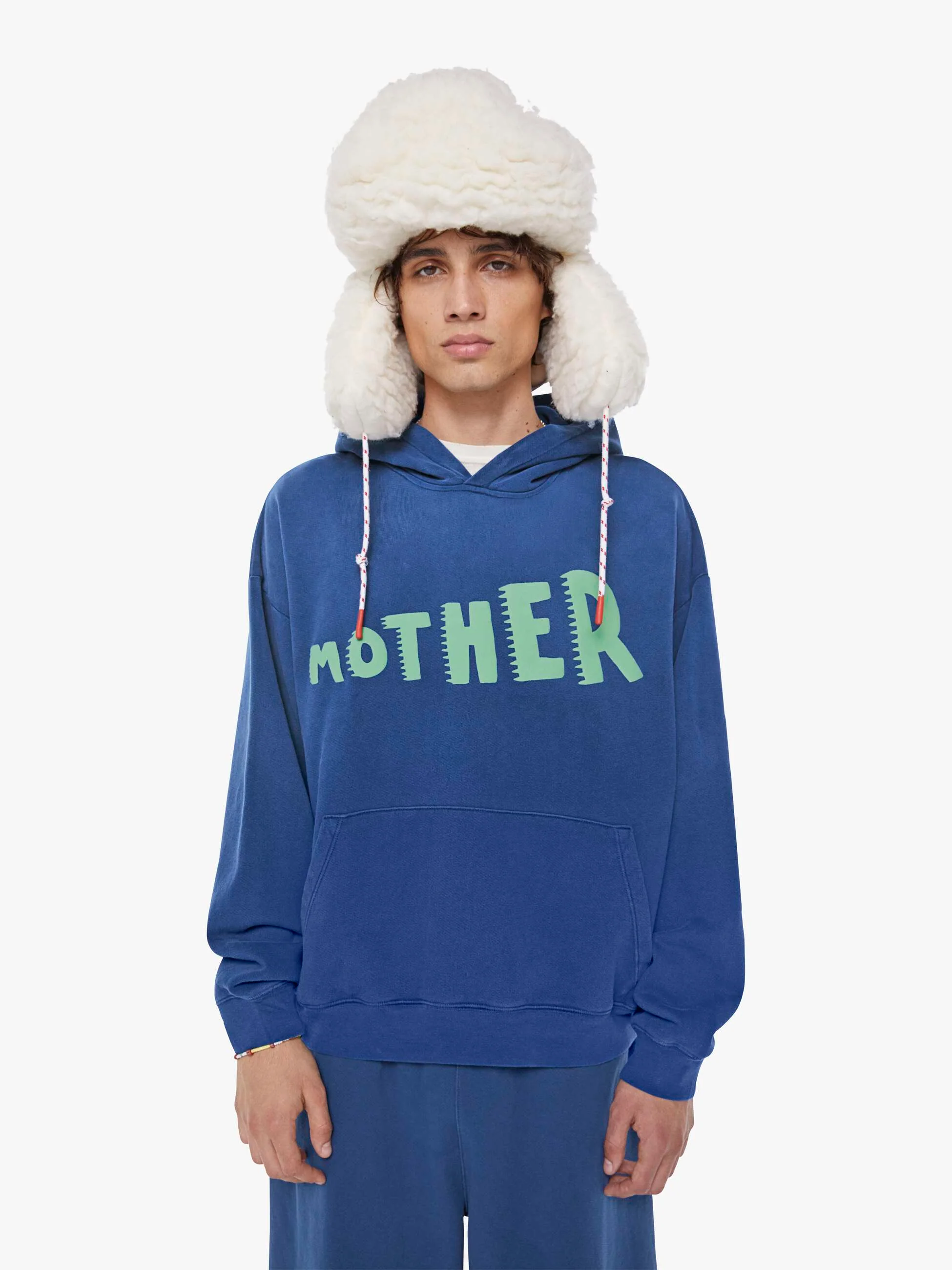 The Oversized Hoodie - Blue Smoke - Image 6