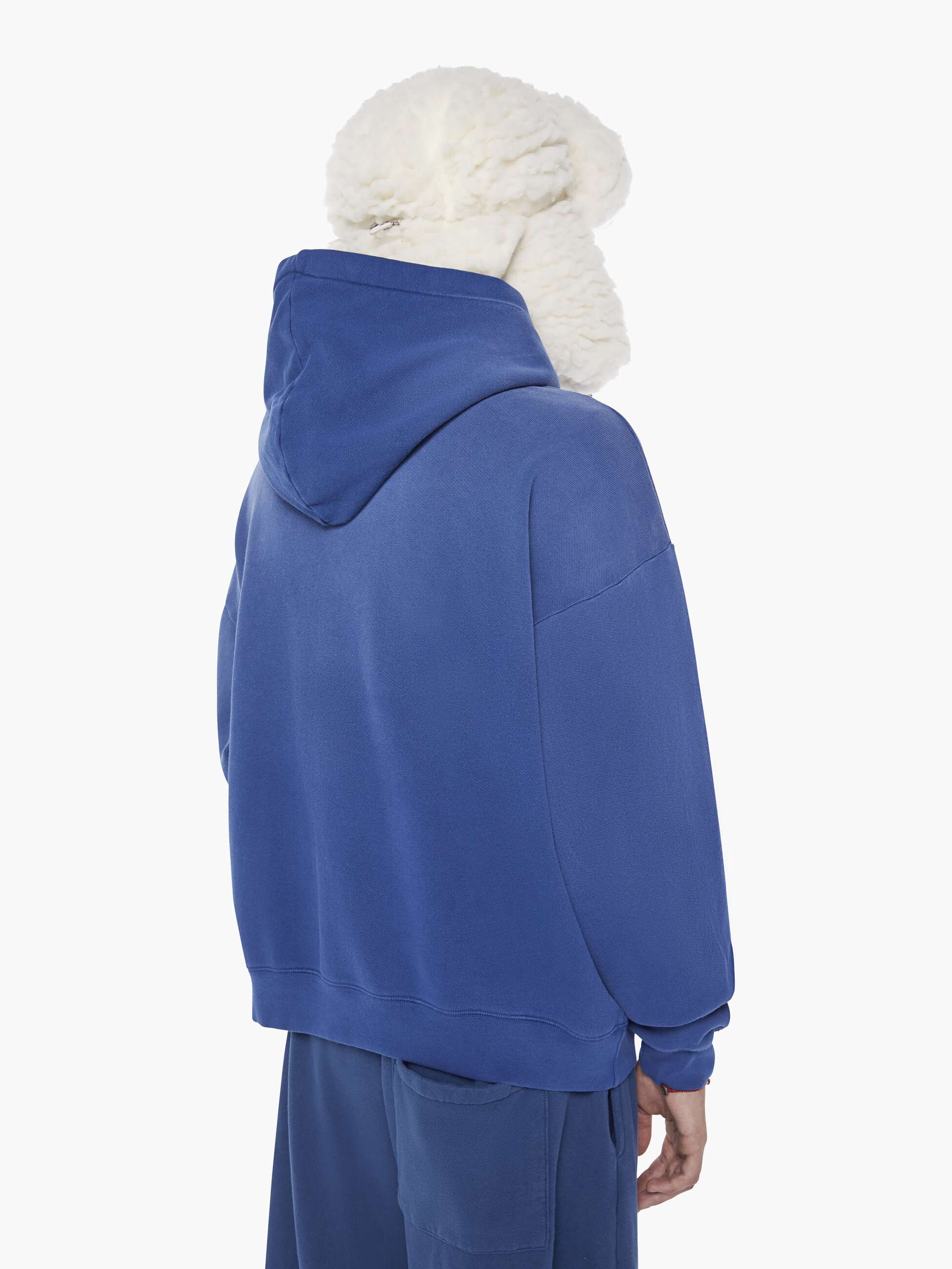 The Oversized Hoodie - Blue Smoke - Image 8
