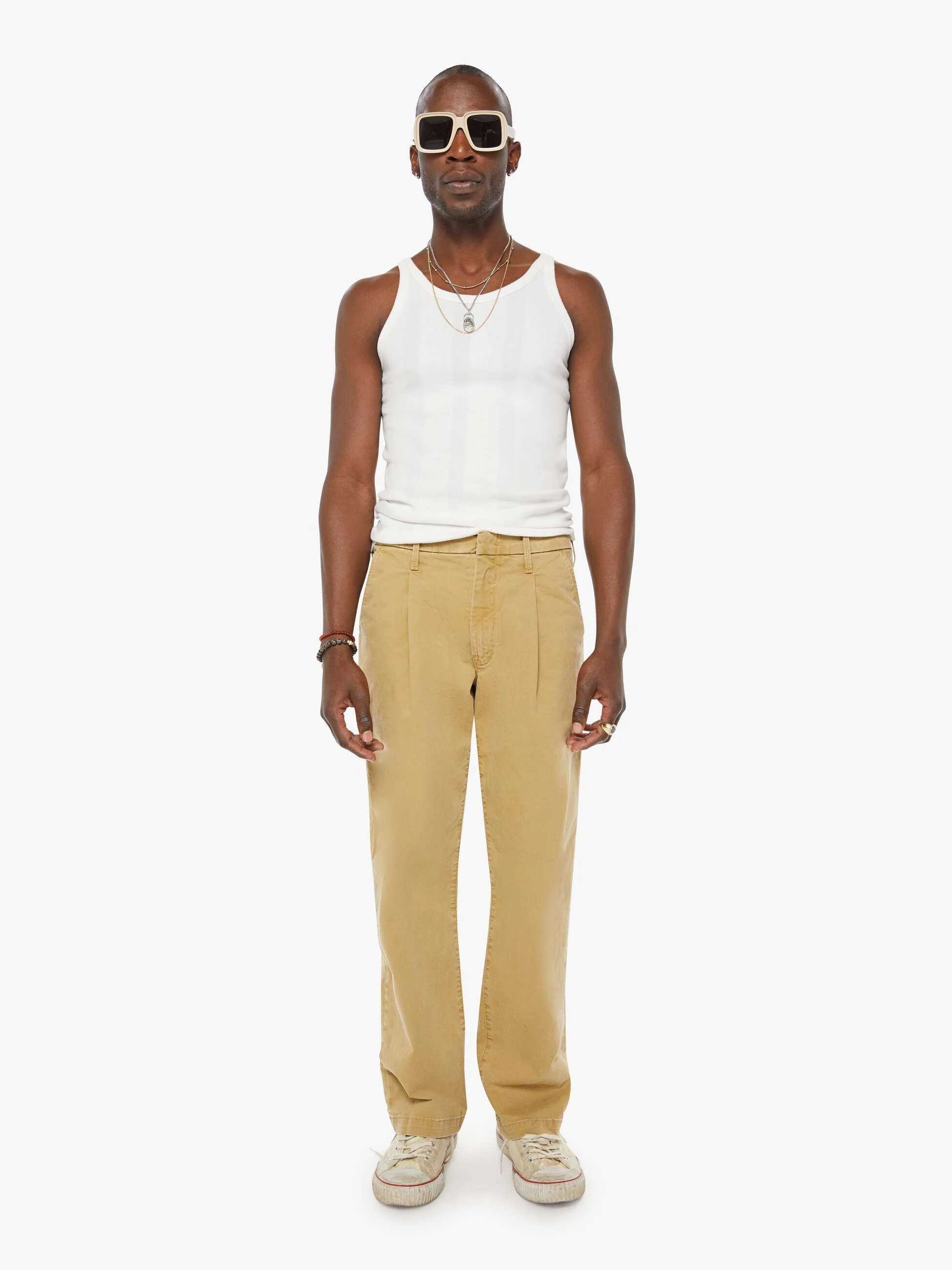 The Pleated Big Shot Prep - Khaki
