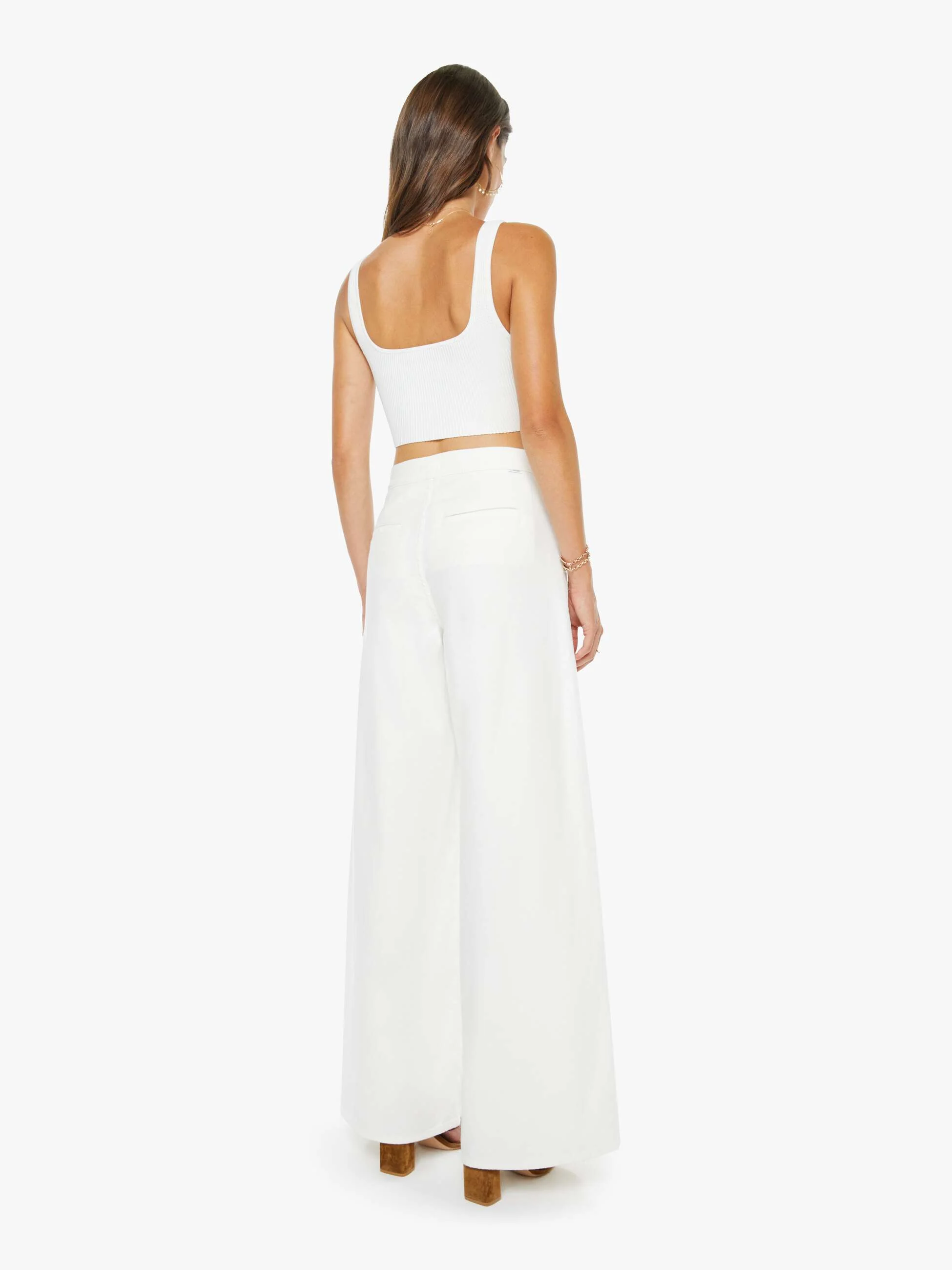 The Undercover Lace Up Sneak - White - Image 4