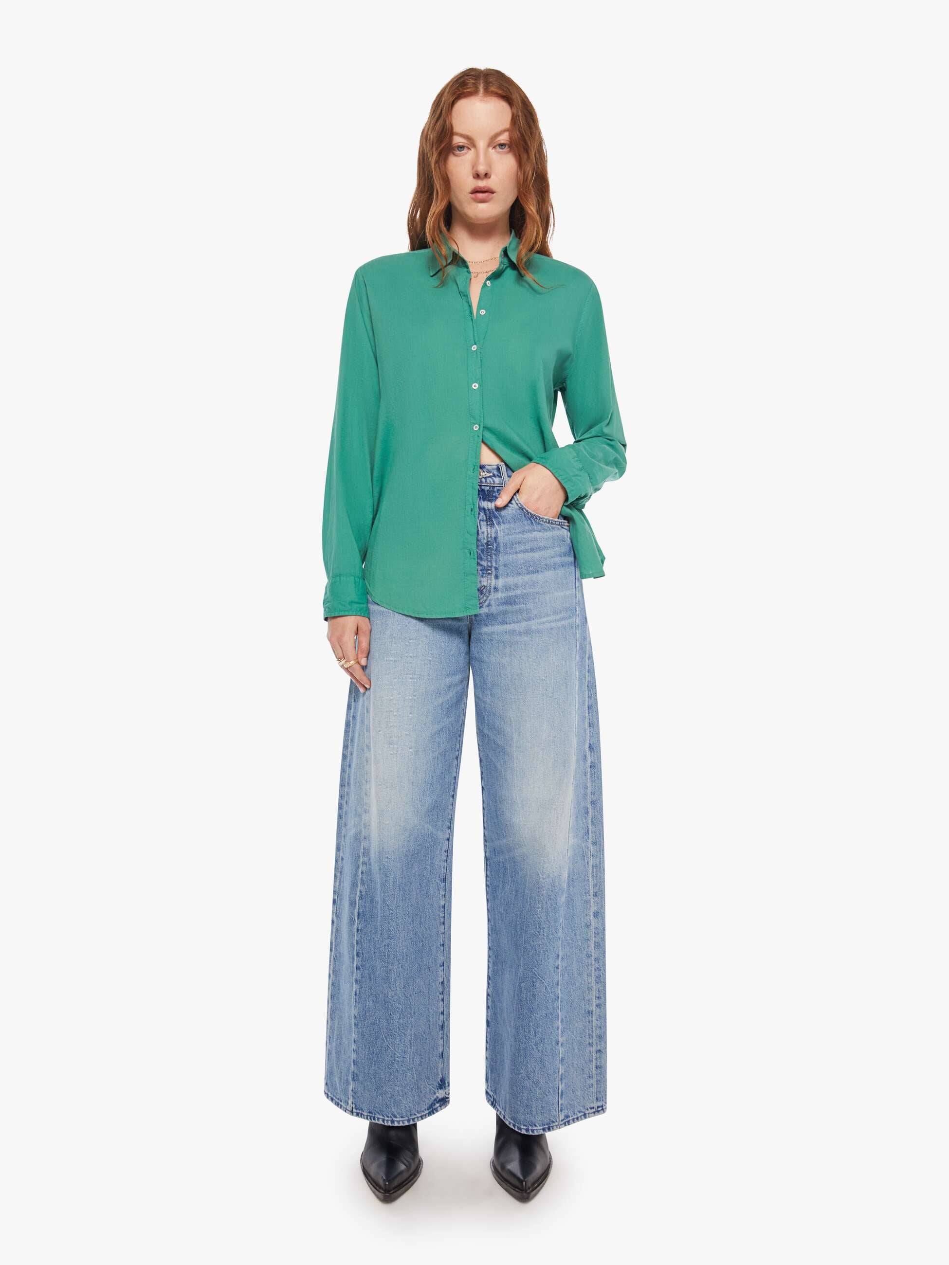 XiRENA Beau Shirt - Mint Leaf - Image 5