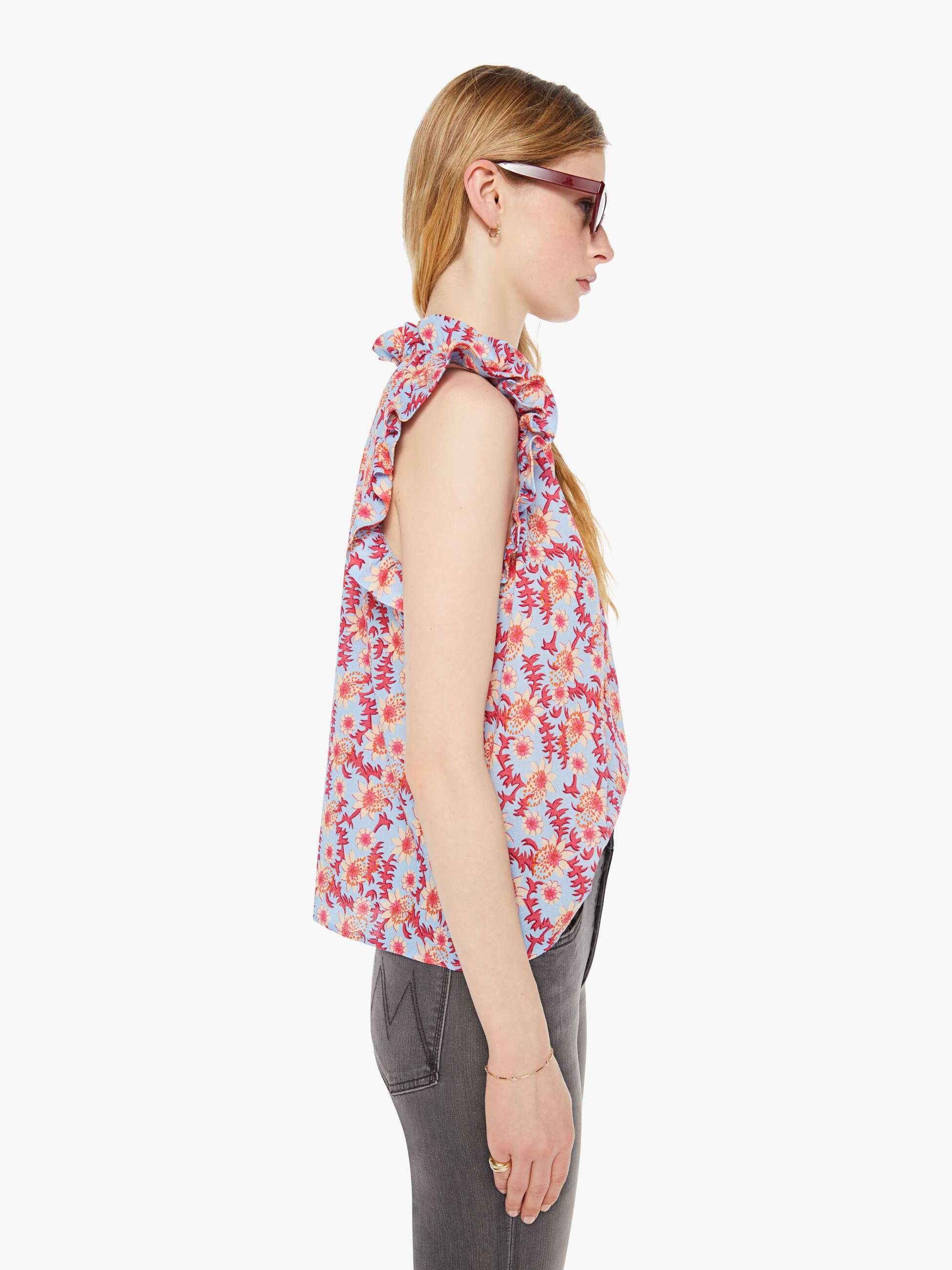 XiRENA Bex Top - Cornflower Blue - Image 3