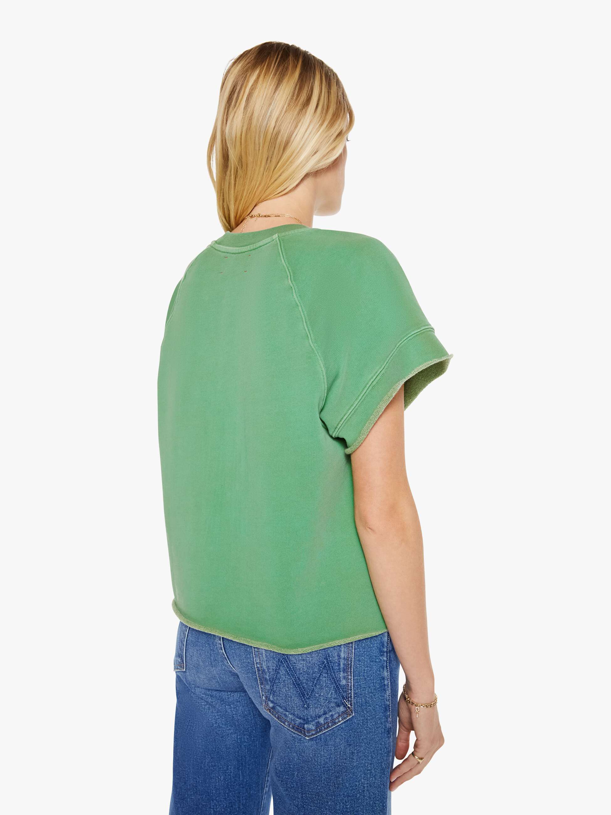 XiRENA Callie Sweatshirt - Aloe Green - Image 3