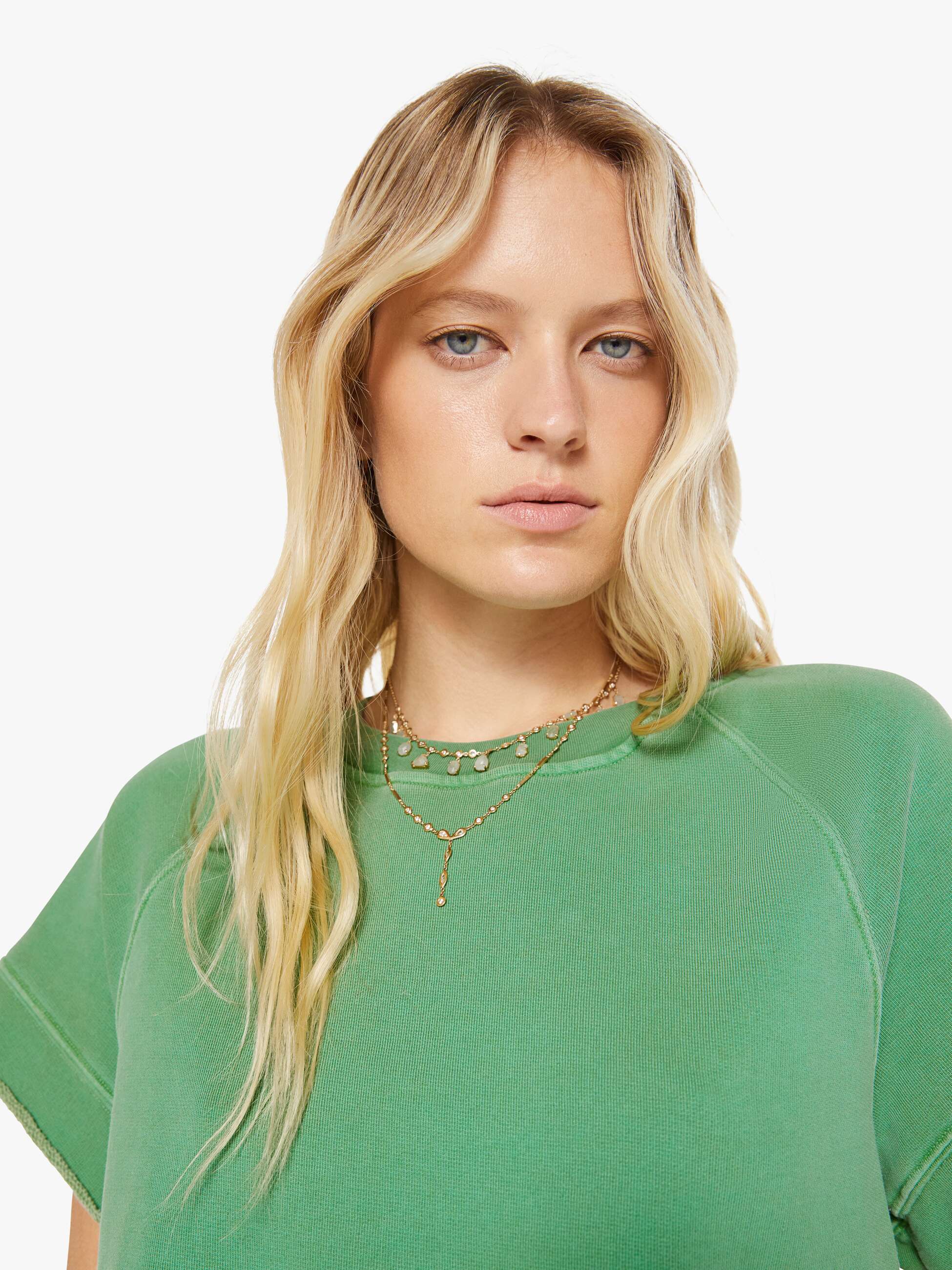 XiRENA Callie Sweatshirt - Aloe Green - Image 5