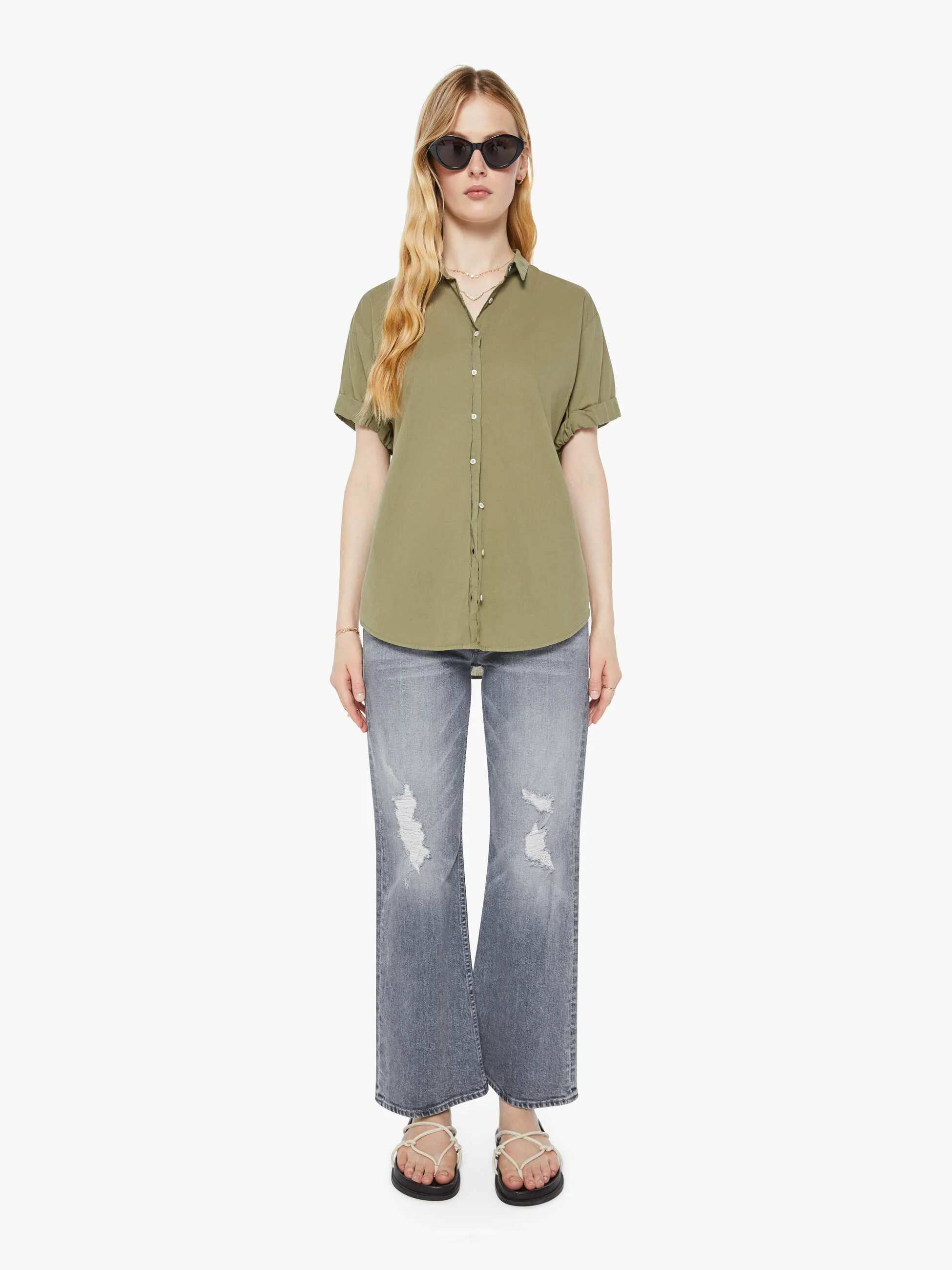 XiRENA Channing Shirt - Dark Seagrass - Image 5