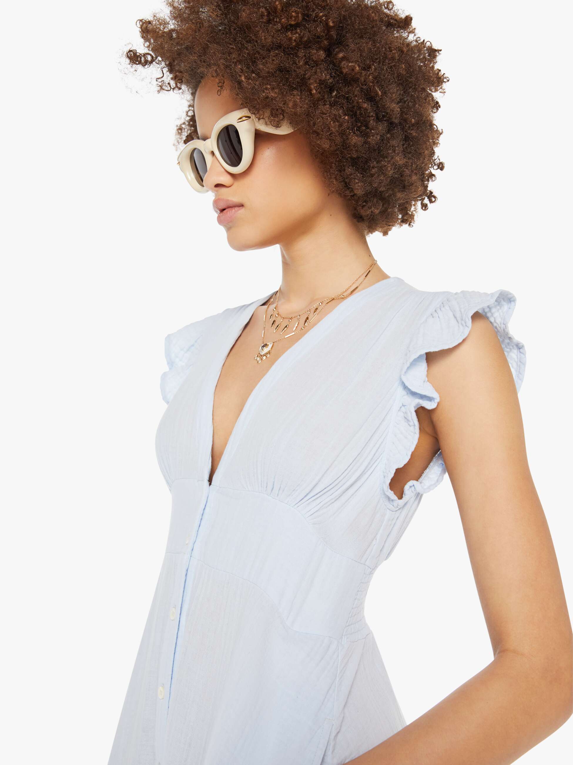 XiRENA Davana Dress - Blue Mist - Image 5