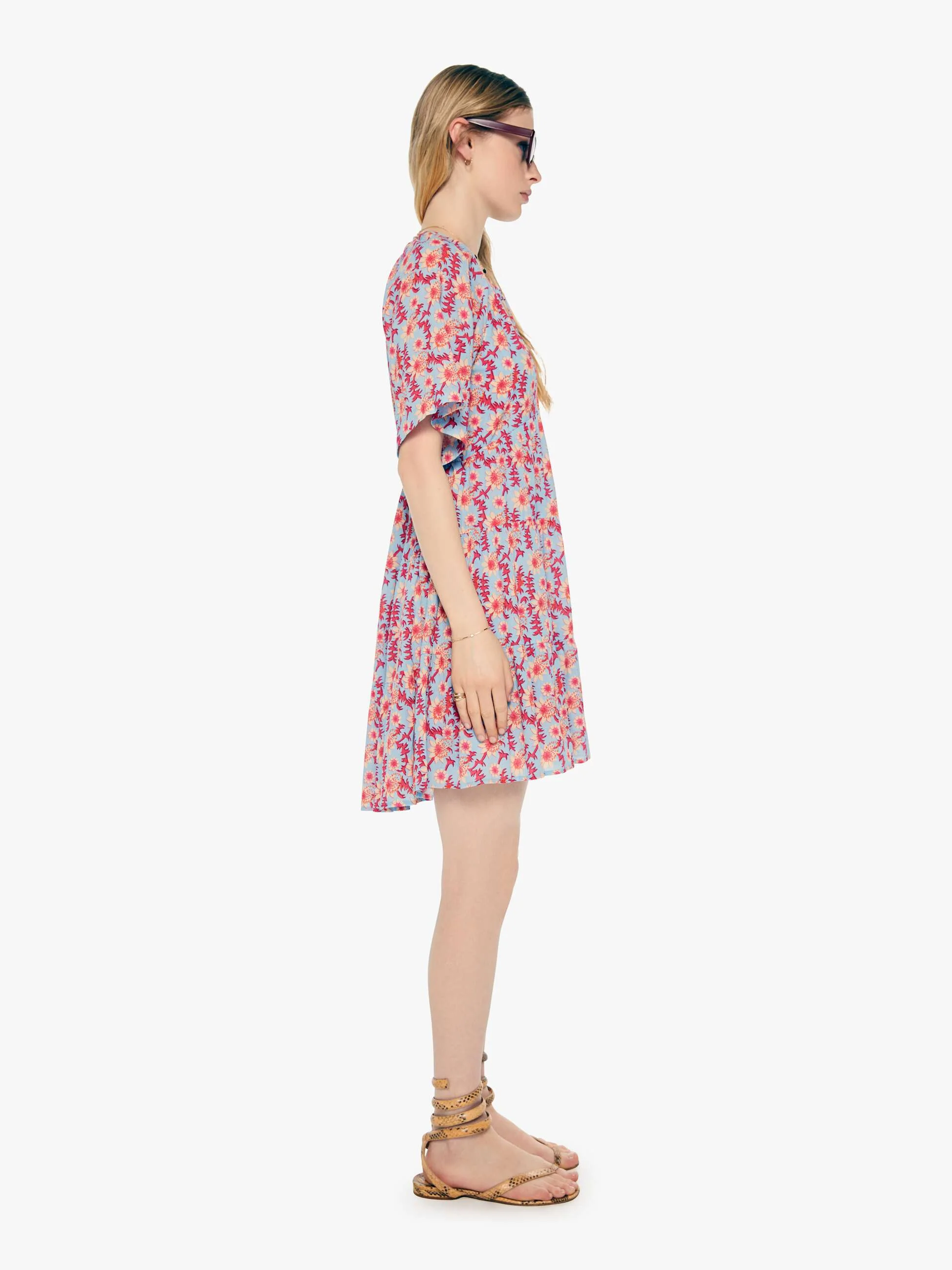 XiRENA Louise Dress - Cornflower Blue - Image 3