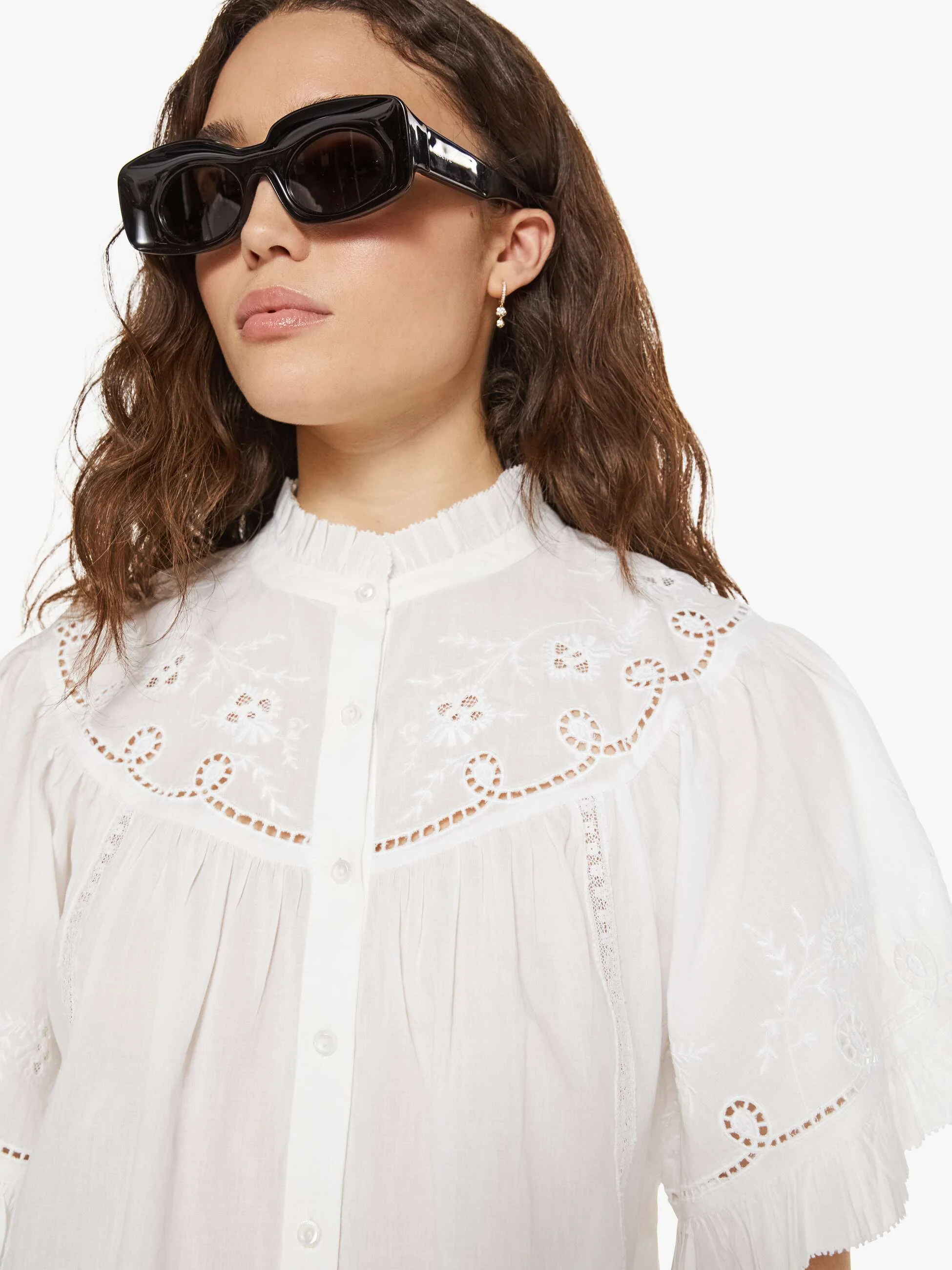 XiRENA Mae Shirt - White - Image 6