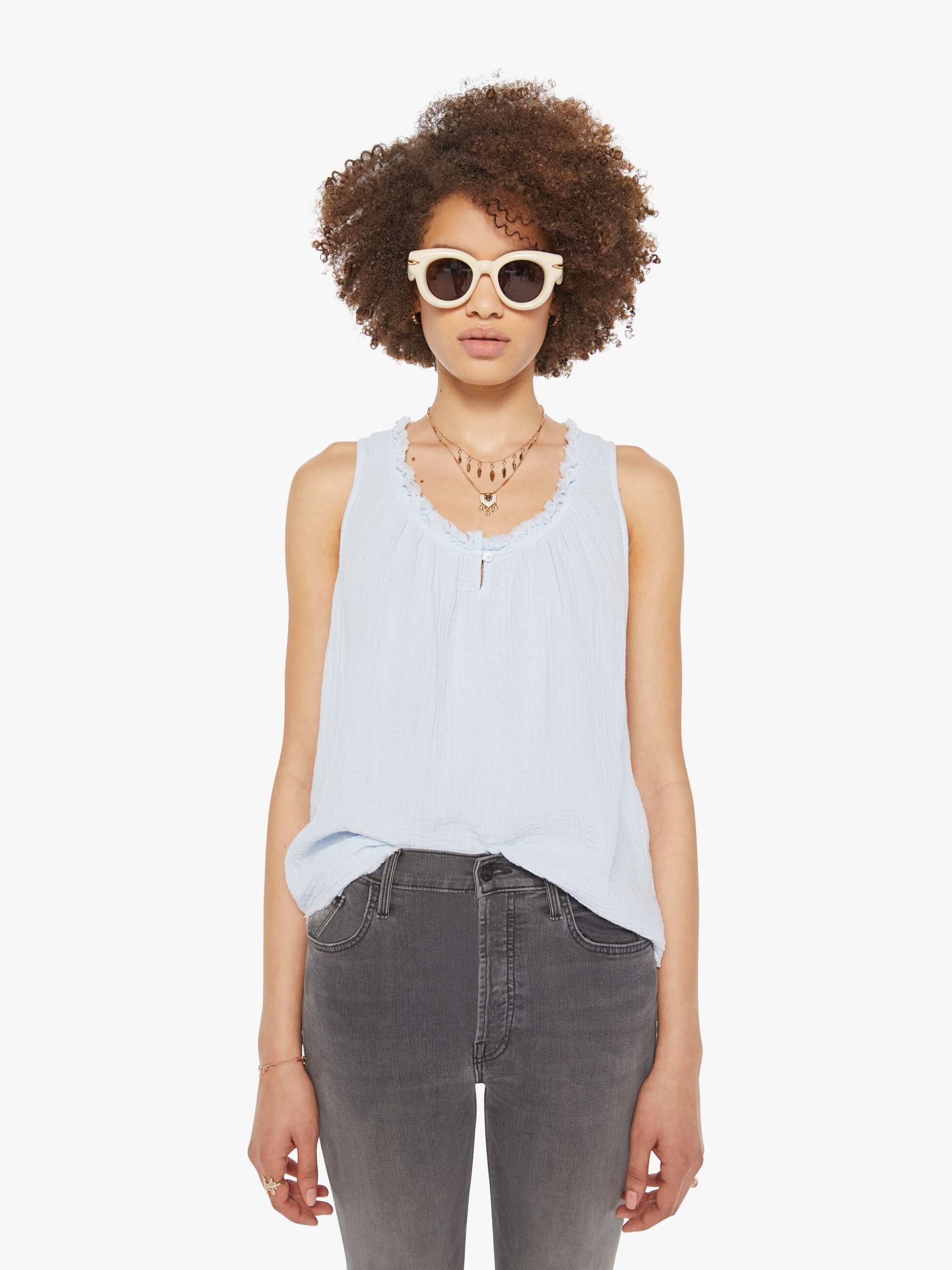 XiRENA Rosie Top - Blue Mist - Image 2