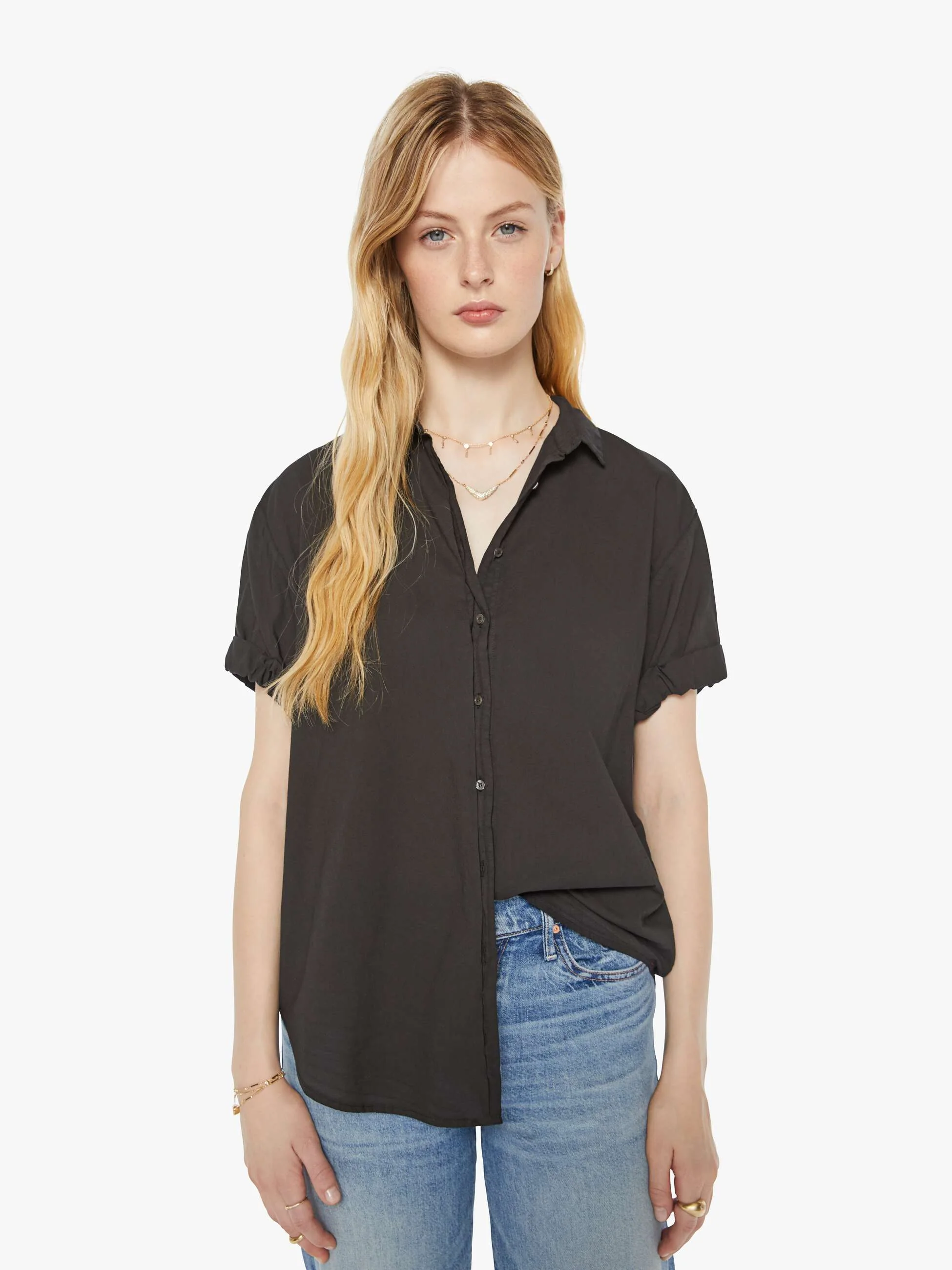 XiRENA Channing Shirt - Black